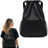 Aputue Büzgülü Sırt Çantası, Spor Salon Çantası, Su Geçirmez Büzgülü Çantalar, Oxford Kumaş Sırt Çantaları, Outdoor, Egzersiz, Koşu, Yüzme ve Seyahat için, Unisex