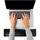 Aputue Klavye Bilek Desteği, Kaymaz PU Tabanlı, Ergonomik Yumuşak Memory Köpük, Bilgisayar, Dizüstü Bilgisayar, Ofis ve Ev Kullanımı İçin