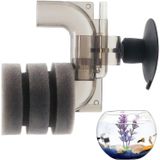 Aputue Küçük Akvaryum Filtresi, Dalgıç Köpük Filtre, Mini Akvaryum Sünger Filtresi, Sessiz İç Akvaryum Filtresi, 0.5-5 Galon Küçük Balık Tankları İçin, Tatlı ve Tuzlu Suya Uygun