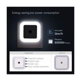 Aputue LED Gece Lambası, Duvara Takılan Gece Lambası, Alacakaranlık Sensörlü, 0.5W Enerji Tasarruflu, Koridor, Merdiven, Mutfak, Banyo ve Yatak Odalar
