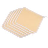 Aputue Peeling Banyo Bezi, 5'li Paket Çift Taraflı Peeling Havlusu, Vücut ve Yüz Temizliği İçin, 26x22 Cm Peeling Bezi, Ölü Deri Temizleme ve Cilt Bakımı İçin (A)