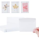Aputue selofan zarf cellophane envelope, 100 adet 7x10 cm şeffaf kağıt, glazin koleksiyon malzemeleri, madeni para ve pul ile tohum paketi için küçük zarflar, düğün hediyesi saklama çantası