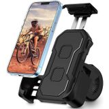 Aputue Telefon Tutucu Askısı, Evrensel Titreşim Önleyici Telefon Kelepçesi, 4.7'' ile 7'' Arası Akıllı Telefonlar ile Uyumlu, Bisiklet, Motosiklet, Bebek Arabası için