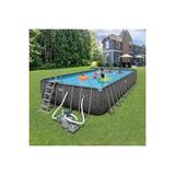 Apx 365 Ultra Geniş Prefabrik Havuz Polar Shield Koruma Büyük Boy Kum Filtre Sistemli 9.56 X 4.88 M