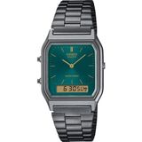 AQ-230EGG-3ADF Casio Retro Unisex Kol Saati - Gri