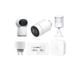 Aqara Akıllı Ev Güvenlik Seti, Kamera, Hareket Sensörü, Termostat ve Hub, Google Home, Apple HomeKit, Alexa ve Matter Uyumlu
