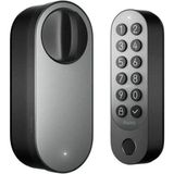 Aqara EL-D02D-B U200 Apple Homekit Destekli Parmak Izi Tanımalı Akıllı Kilit - Siyah - Standart