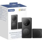 Aqara G4 SVD-C03 Apple Homekit Destek Full Hd Yapay Zeka Yüz Tanıma Özellikli Şifreli Icloud Depolama Akıllı Görüntülü Kapı Zili - Siyah - Standart