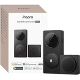Aqara G410 Akıllı Görüntülü Kapı Zili | 2k Kamera, Homekit & Matter Uyumlu, Zigbee Hub, Wi-Fi, Gece Görüşü