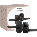 Aqara Smart Lock U300, Saplı Parmak Izi Anahtarsız Giriş Kapı Kilidi, Apple Home Keys ile Matter Over Thread, Dokunmatik Ekran Tuş Takımı, Akıllı Kol Kilidi ... - Beyaz