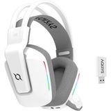 Aqırys Alya V2.0 White Wireless Rgb 3D Stereo Kablosuz Gaming Kulaklık
