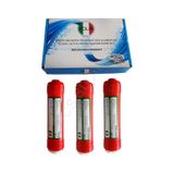 Aqua 12 İnç inline 3 lü kapsül filtre seti