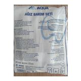 Aqua Ağız Bakım Seti Aqua (50ml Gargara Solüsyonu, 20 Adet Süngerli Swab, 5 Adet Nemlendirici Jel)
