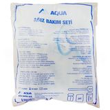 Aqua Ağız Bakım Seti - Süngerli Swap 20 Adet + Gargara 50 ml + Jel 2 gr 5 Adet