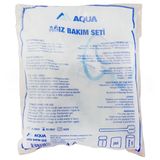 Aqua Ağız Bakım Seti - Süngerli Swap 20 Adet + Gargara 50 ml + Jel 2 gr 5 Adet