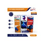 Aqua AKVARYUM BAKIM SETİ (KLOR GİDERİCİ-METİLEN MAVİSİ-SU DÜZENLEYİCİ 3Ü 1 ARADA)