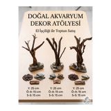 Aqua Akvaryum dekor doğal kök