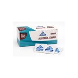 Aqua Alkollü Mendil Swab %70 Ethyl Alcohol İçerikli 100'lü Kutu
