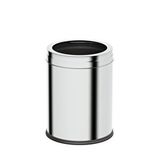 Aqua Bagno Basic Çöp Kovası - Çemberli Tip - 3 L - Parlak Krom - 35.99.57.05.01 Gümüş