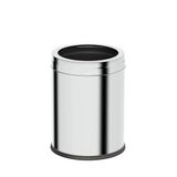 Aqua Bagno Basic Çöp Kovası - Çemberli Tip - 3 L - Parlak Krom - 35.99.57.05.01