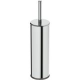 Aqua Bagno Basic Klozet ve Tuvalet Fırçası, Parlak Krom Paslanmaz - 9 x 36