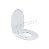 AQUA BAGNO Çocuk Adaptörlü Klozet Kapağı