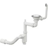 Aqua Bagno Comfort Yer Kazandıran Mutfak Eviye Sifonu – Kolay Temizlenir, Ayarlanabilir Koku Önl - Genel