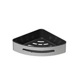 Aqua Bagno Smart Köşe Süngerlik 20x20 Cm. , Parlak Krom Gümüş