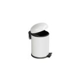 Aqua Bagno Smile Çöp Kovası -Pedallı 5 Lt. , Beyaz