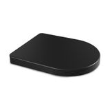 Aqua Bagno ZERO Yavaş Kapanan Klozet kapağı ,Mat Siyah,Duroplast