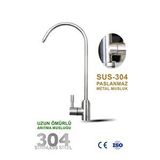 Aqua Bella 304 Paslanmaz Çelik Su Arıtma Musluğu Paslanmaz Metal