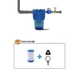 Aqua Bella 5 Inç Yıkanabilir Ekonomik Su Arıtma Filtresi 1/2 Inç Girişli