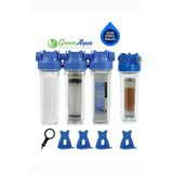 AQUA BELLA Daire Bina Sayaç Girişi 10" İnç 4 Aşama Su Arıtma Cihazı