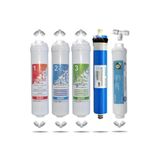 Aqua Bella Kapalı Kasa 12 Inç Su Arıtma Cihazı 5 Aşama Inline Vontron Membranlı Filtre Seti Pro125345322