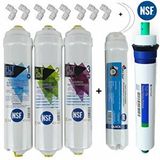 Aqua Bella Nsf Sertifikalı Inline Filtre Seti 5'li Pentair Membranlı