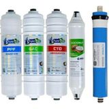 Aqua Bella Puretech Yakut Uyumlu Su Arıtma Cihazı 5'Li Filtre Seti Vontron Membranlı