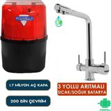 Aqua Bella Stylus Su Arıtma Cihazı Pompalı L Krom Musluklu