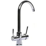 Aqua Bella Su Arıtma Cihazı Uyumlu 3 Yollu Arıtmalı Evye Musluk
