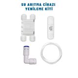Aqua Bella Su Arıtma Cihazı Yenileme Kiti Shut Off - 300Cc Flow - Check Valf - Hortum Quick