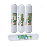 Aqua Bella Su Arıtma Cihazları 12'' Inline 4'lü Filtre Seti Nsf Sertifikalı
