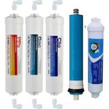 Aqua Bella Su Arıtma Filtresi Inline Filtre Seti Reverse Osmos Filtre Seti - Renkli