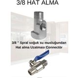 Aqua Bella Su Arıtma Hat Alma Aparatı Ve Küresel Vanası 3/8