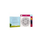 Aqua Book Mandala (Sihirli Boyama Kitabı) - Option-1 - Ahşap