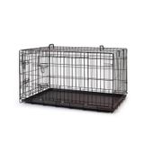 Aqua Boutique Siyah 91x61x66 cm Metal Kedi ve Köpek Kafesi