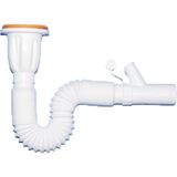 Aqua Çekvalfli Körüklü Lavabo Sifonu - 76 cm