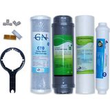 Aqua Clean Su Arıtma Cihazı 4'lü Ön Filtre Seti Tüm Açık Kasa Cihazlara Uyumlu