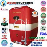 Aqua Deustche Aqua Deutsche Plus Kirmizi-beyaz 12 Litre 7 Filitre 14 Aşama Pompali Ücretsiz Montajli Su Aritma Cihazi Kırmızı-Beyaz