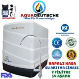 Aqua Deustche Aqua Deutsche Pompali Kapali Kasa Su Aritma Cihazi 12 Litre 7 Filitre 14 Aşamali Beyaz
