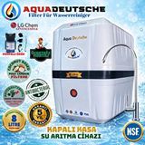 Aqua Deustche Aqua Deutsche Premium Beyaz Ort Siyah Ücretsiz Montaj ve Pompali 8 Litre 7 Filtre 14 Aşama Su Aritma Cihazi BEYAZ SIYAH