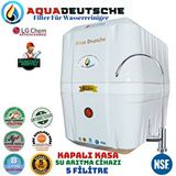 Aqua Deustche Aqua Deutsche Premium Beyaz Renk.ücretsiz Montaj. 8 Litre. Gümüş İyon Tatlandiricili Su Arıtma Cihazı